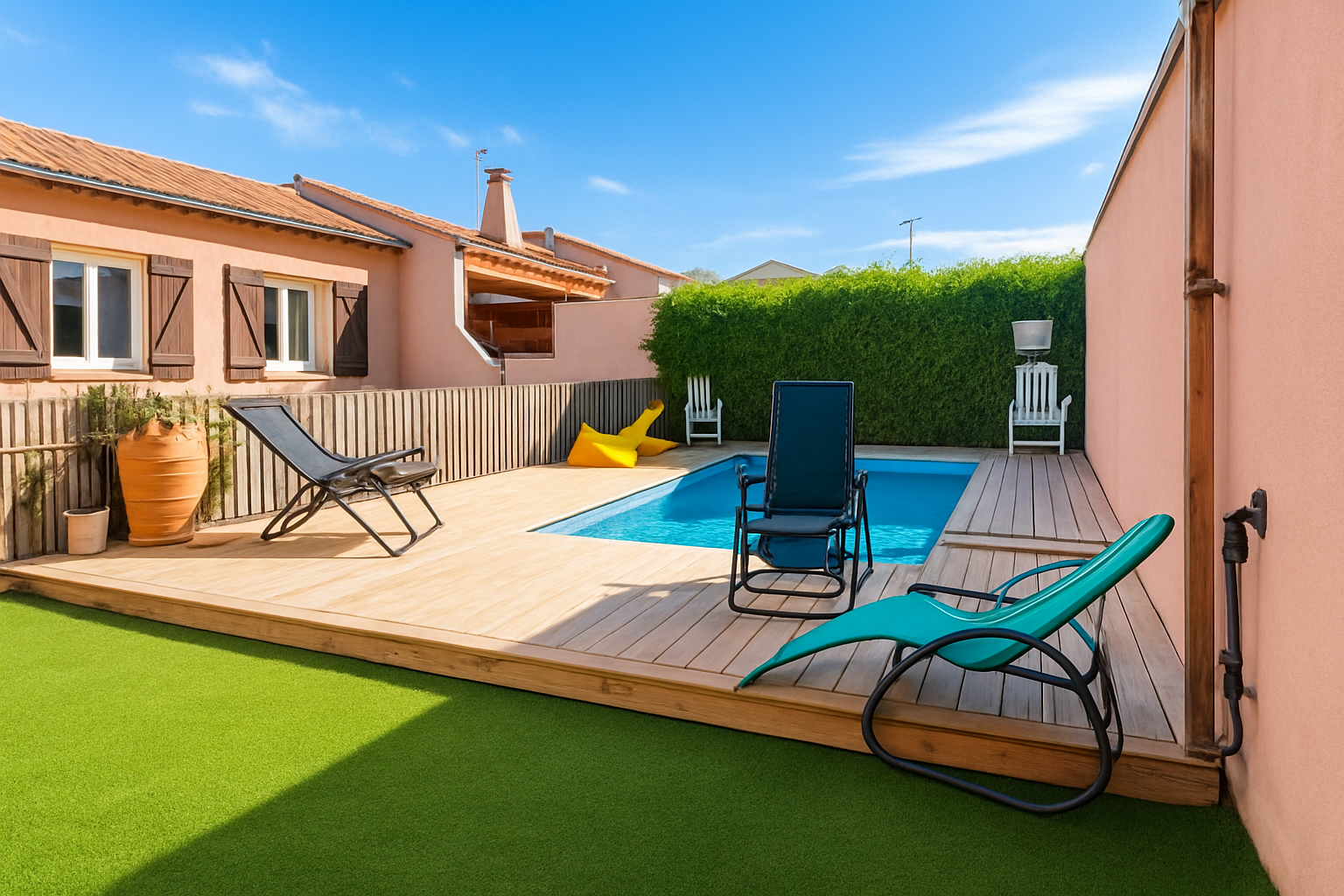 À Vendre : Appartement avec piscine  à  8 minute en voiture de la Plage